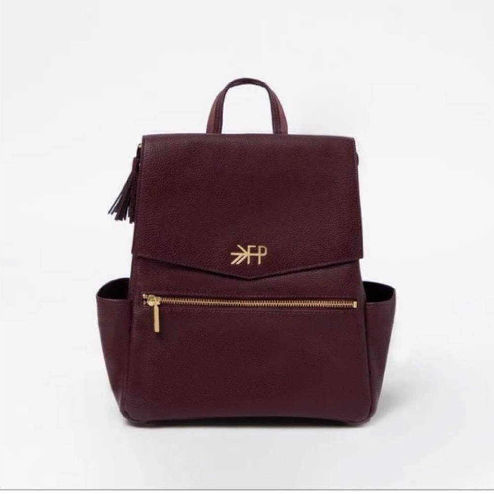 Freshly Picked Mini Classic Diaper Bag - Merlot( Preloved)